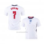 Camiseta Inglaterra Jugador Sterling Primera 2020-2021