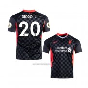 Camiseta Liverpool Jugador Diogo J. Tercera 2020-2021