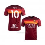 Camiseta Roma Jugador Totti Primera 2020-2021