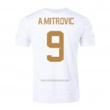 Camiseta Serbia Jugador A.Mitrovic Segunda 2022