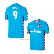 Camiseta Atletico Madrid Jugador Suarez Tercera 2021-2022