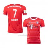 Camiseta Bayern Munich Jugador Gnabry Primera 2022-2023