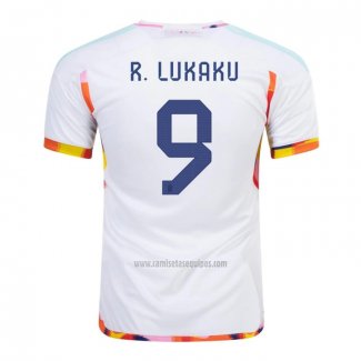 Camiseta Belgica Jugador R.Lukaku Segunda 2022