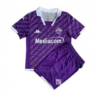 Camiseta Fiorentina Primera Nino 2023-2024