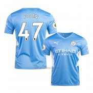 Camiseta Manchester City Jugador Foden Primera 2021-2022