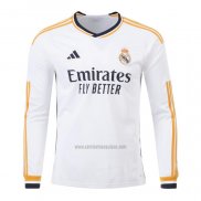 Camiseta Real Madrid Primera Manga Larga 2023-2024