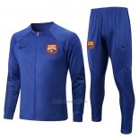 Chandal de Chaqueta del Barcelona 202022-2023 Azul