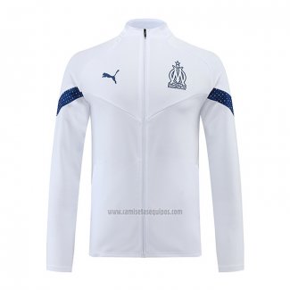 Chaqueta del Olympique Marsella 2022-2023 Blanco