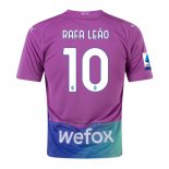 Camiseta AC Milan Jugador Rafa Leao Tercera 2023-2024