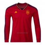 Camiseta Espana Primera Manga Larga 2022