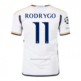 Camiseta Real Madrid Jugador Rodrygo Primera 2023-2024