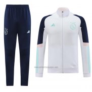 Chandal de Chaqueta del Ajax 2023-2024 Blanco