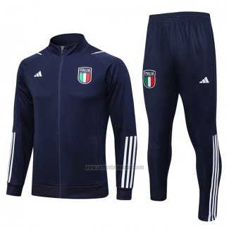 Chandal de Chaqueta del Italia 2023-2024 Azul