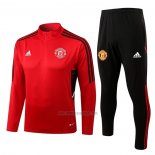 Chandal de Sudadera del Manchester United 2022-2023 Rojo