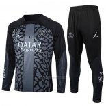 Chandal de Sudadera del Paris Saint-Germain Nino 2023-2024 Gris