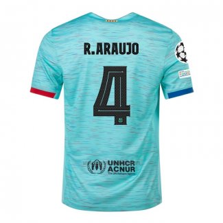 Camiseta Barcelona Jugador R.Araujo Tercera 2023-2024