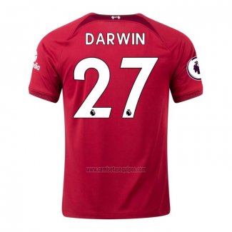 Camiseta Liverpool Jugador Darwin Primera 2022-2023