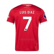 Camiseta Liverpool Jugador Luis Diaz Primera 2023-2024