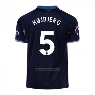 Camiseta Tottenham Hotspur Jugador Hojbjerg Segunda 2023-2024