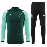 Chandal de Sudadera del Argelia 2023-2024 Verde