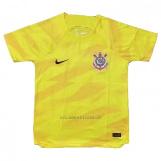 Tailandia Camiseta Corinthians Portero 2023 Amarillo