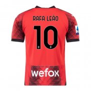 Camiseta AC Milan Jugador Rafa Leao Primera 2023-2024