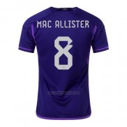 Camiseta Argentina Jugador Mac Allister Segunda 2022