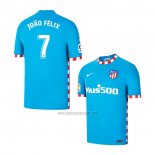 Camiseta Atletico Madrid Jugador Joao Felix Tercera 2021-2022