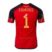 Camiseta Belgica Jugador Courtois Primera 2022