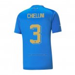 Camiseta Italia Jugador Chiellini Primera 2022