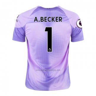 Camiseta Liverpool Portero Jugador A.Becker Primera 2022-2023