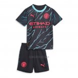 Camiseta Manchester City Tercera Nino 2023-2024