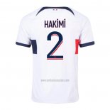 Camiseta Paris Saint-Germain Jugador Hakimi Segunda 2023-2024