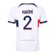 Camiseta Paris Saint-Germain Jugador Hakimi Segunda 2023-2024