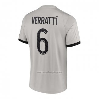 Camiseta Paris Saint-Germain Jugador Verratti Segunda 2022-2023