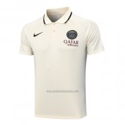 Camiseta Polo del Paris Saint-Germain 2023-2024 Albaricoque