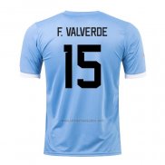 Camiseta Uruguay Jugador F.Valverde Primera 2022