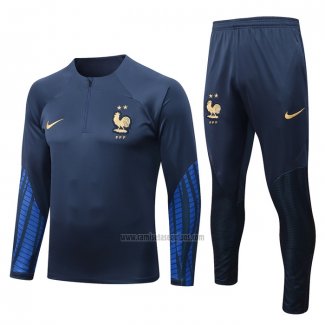 Chandal de Sudadera del Francia 2022-2023 Azul