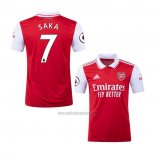 Camiseta Arsenal Jugador Saka Primera 2022-2023