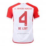 Camiseta Bayern Munich Jugador De Ligt Primera 2023-2024