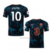 Camiseta Chelsea Jugador Pulisic Tercera 2021-2022