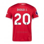 Camiseta Liverpool Jugador Diogo J. Segunda 2020-2021