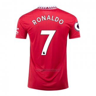 Camiseta Manchester United Jugador Ronaldo Primera 2022-2023