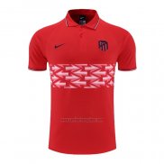 Camiseta Polo del Atletico Madrid 2022-2023 Rojo