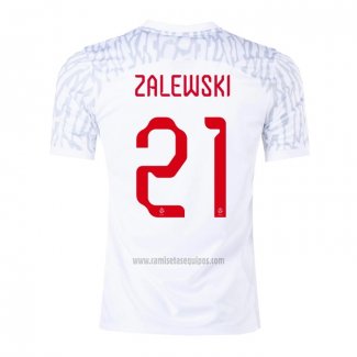 Camiseta Polonia Jugador Zalewski Primera 2022