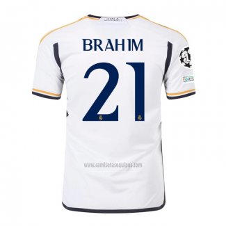 Camiseta Real Madrid Jugador Brahim Primera 2023-2024