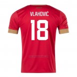 Camiseta Serbia Jugador Vlahovic Primera 2022
