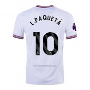 Camiseta West Ham Jugador L.Paqueta Segunda 2023-2024