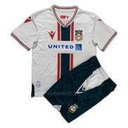 Camiseta Wrexham Segunda Nino 2023-2024