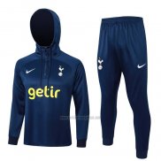 Chandal de Sudadera del Tottenham Hotspur Nino 2023-2024 Azul